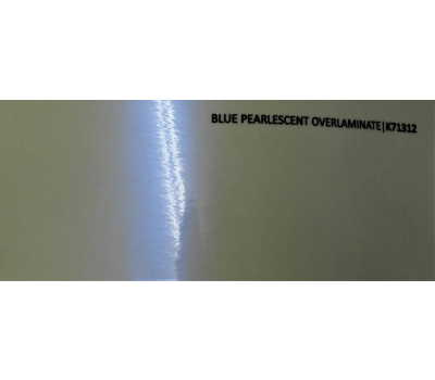 KPMF K71312 Gloss Blue Pearlescent Overlaminate 1.524 m