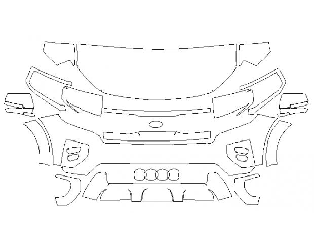 KIA Mohave 2020 Позашляховик Стандартний набір частково Hexis