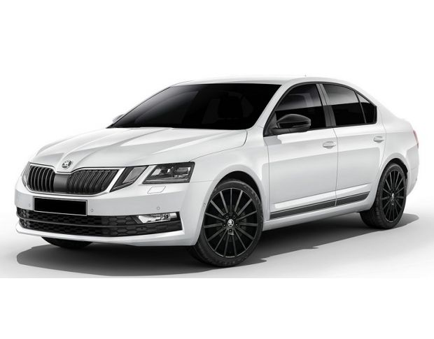 Skoda Octavia 2017 Седан Стандартный набор частично LLumar