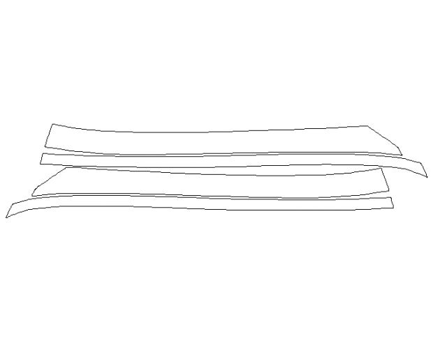 Mercedes-Benz S-Class Maybach S 2018 Седан Стійки лобового скла LLumar