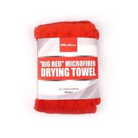 MaxShine Big Red Microfiber Drying Towel - Мікрофібровий рушник з оверлоком, червоний 50 х 70 cm