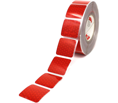 ORALITE VC 104+ Flex Grade Red 012 - Світловідбивна стрічка високої видимості для вантажівок червона, 5 cm