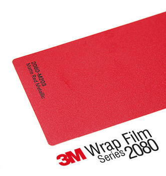 3M 2080 M203 Matte Red Metallic 1.524 m