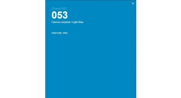 Oracal 641 053 Gloss Light Blue 1 m