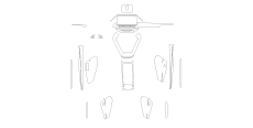 Викрійка для салону VOLKSWAGEN ID4 2023 -  /assets/images/items/6341/0240790001712933500.jpg