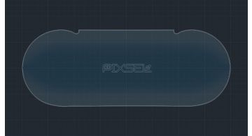 Захисне скло Pixsel на панель приладів MERCEDES BENZ C-CLASS - 12.1“ 2018 - 2020 (гібридне глянець)