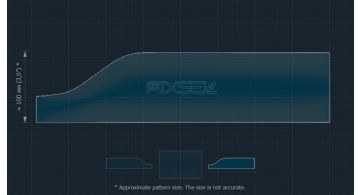 Захисне скло Pixsel на монітор DENZA N7 - 16.7“ 2023 - (гібридне глянець)
