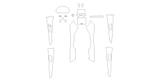 Комплект викрійок для салону KIA SORENTO 2020  /assets/images/items/5404/0420860001655209402.png