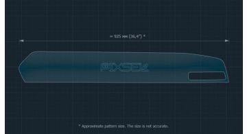 Захисне скло Pixsel на монітор GEELY MONJARO 36.8“ 2023 - (гібридне глянець)