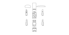 Комплект викрійок для салону FORD EDGE ST-LINE 2020  /assets/images/items/5972/0176940001675438718.png
