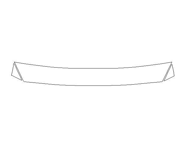 BMW 4 Series M-Sport 2017 Седан Полка заднього бампера LLumar