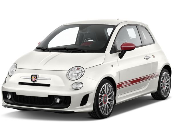FIAT 500 Abarth 2012 Купе Стандартный набор частично Hexis