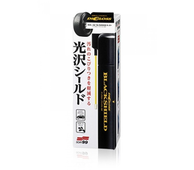 Soft99 Digloss Black Shield - Глянцеве покриття для шин та пластику, 420 ml