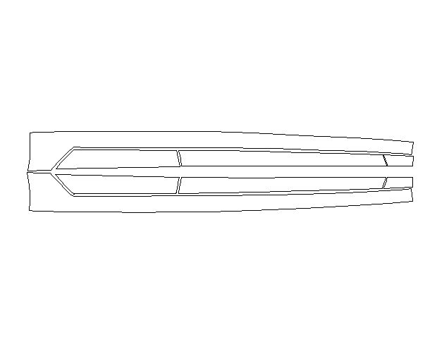 KIA K5 2020 Седан Наружные пороги Hexis