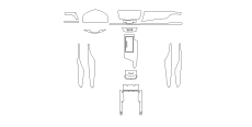 Комплект викрійок для салону CADILLAC CT6 2019  /assets/images/items/5342/0140836001653558438.png