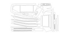 Комплект викрійок для салону AUDI E-TRON 2023 -  /assets/images/items/6335/0810084001712843372.jpg