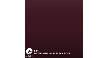 Arlon Matte Aluminium Black Rose 554 1.524 m