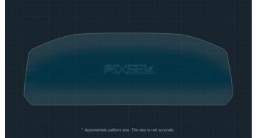 Захисне скло Pixsel на панель приладів VOLKSWAGEN TIGUAN - 13.1“ 2021 - 2023 (гібридне мат)
