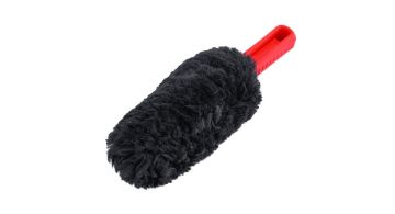 MaxShine Wool Wheel Brush Black/Red - Щітка вовняна для миття, 27 cm