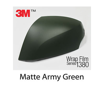 3M 1380 M126 Matte Army Green 1.524 m