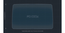 Захисне скло Pixsel на монітор MAZDA 3 - 8.4“ 2016 - 2018 (гібридне мат)  /assets/images/items/7528/0201573001720341629.jpg