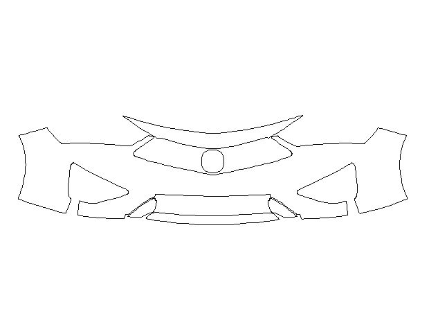 Acura ILX 2019 Седан Передній бампер LLumar