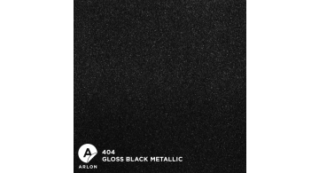 Arlon Black Metallic Gloss 404 1.524 m