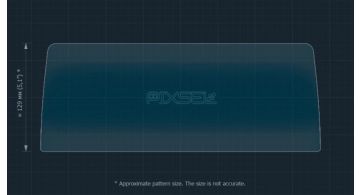 Захисне скло Pixsel на монітор TEYES LUX ONE 12.3“ (гібридне глянець)