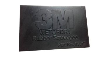 3M WetOrDry Rubber Squeegee - Мягкая резиновая выгонка 7 х 10.5 cm