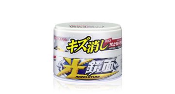 Soft99 Scratch Clear Wax Mirror Finish White - Воск от царапин для белых автомобилей, 200 g