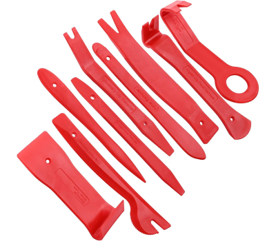FOSHIO Trim Removal Tool Kit - Набір знімачів для кліпс, карт дверей, декоративних панелей (9 шт)