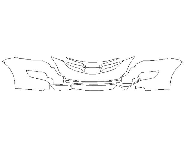 Haval H5 2020 Позашляховик Передній бампер LLumar