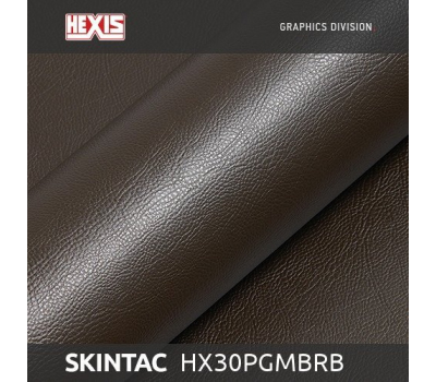 Hexis Grain Leather Сhesnut Gloss HX30PGMBRB 1.37 m