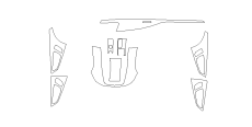 Викрійка для салону AUDI A7 2016  /assets/images/items/5247/0222422001650985146.png
