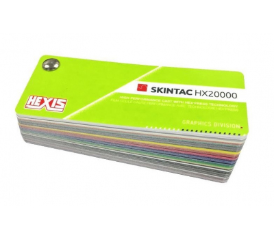 Каталог-віяло автомобільних плівок Hexis Skintac HX20000
