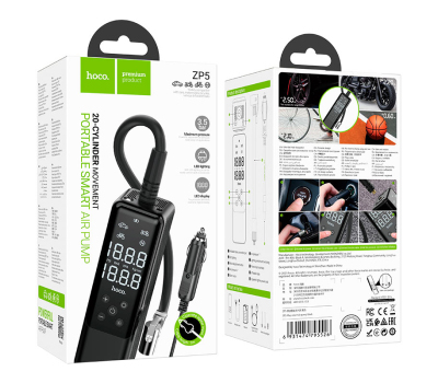 HOCO ZP5 May Smart Air Pump - Автомобільний бездротовий насос
