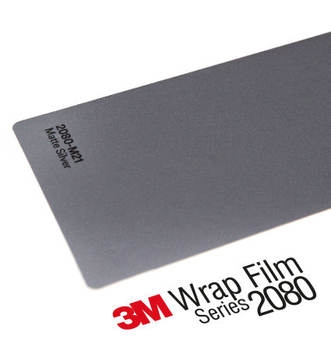 3M 2080 M21 Matte Silver 1.524 m