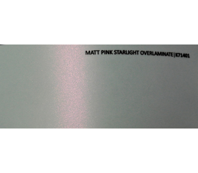 KPMF K71401 Matt Pink Starlight Overlaminate 1.524 m