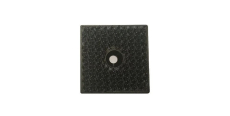 Пластина под шуруп (черная) HPX DUOTEC 32 mm х 32 mm х 3 mm  /assets/images/items/4188/0540100001580389897.jpg