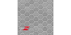 Oracal 975 Honeycomb Silver Gray 1.524 m  /assets/images/items/2522/0098927001541494851.jpg