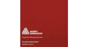 Avery Dennison Carmine Red AW1670001 Satin 1.524 m