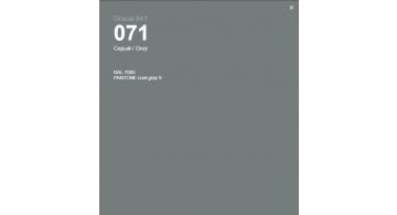 Oracal 641 071 Gloss Grey 1 m