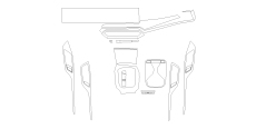 Выкройка для салона BMW 4 GRAN COUPE 2024  /assets/images/items/8810/0396852001721205825.jpg