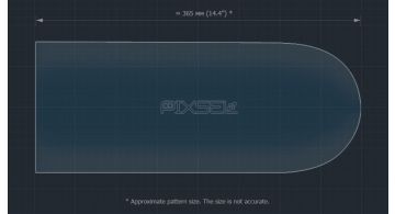 Захисне скло Pixsel на монітор HAVAL Dargo - 15.5“ 2021 - (гібридне мат)