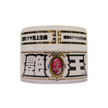 Soft99 The King of Gloss for White - Поліроль для білих і світлих автомобілів, 300 g
