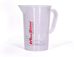 MaxShine Measuring Cup Transparent - Мірна склянка прозора, 1 L