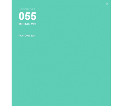 Oracal 641 055 Gloss Mint 1 m