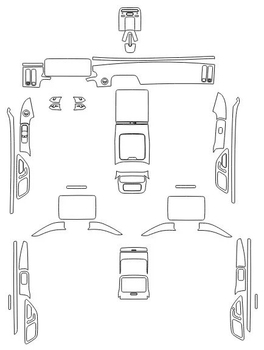 Викрійка для салону MERCEDES-BENZ S-CLASS 2021