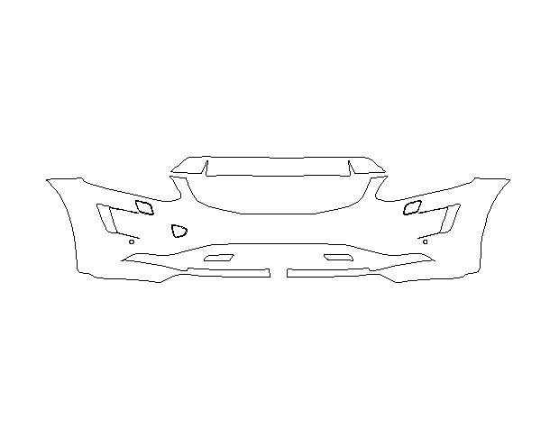 Volvo XC60 2013 Внедорожник Передний бампер Hexis