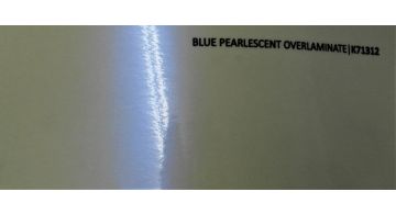 KPMF K71312 Gloss Blue Pearlescent Overlaminate 1.524 m